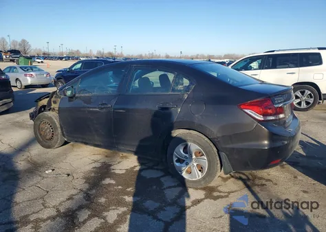 2014 Honda Civic Lx z USA, uszkodzony, nr VIN 2HGFB2F56EH554313
